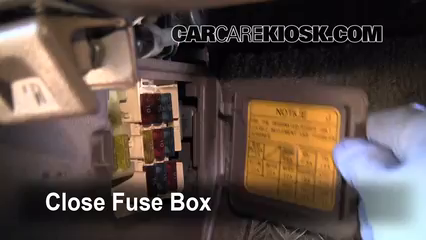 Interior Fuse Box Location: 1990-1995 Toyota 4Runner - 1994 Toyota